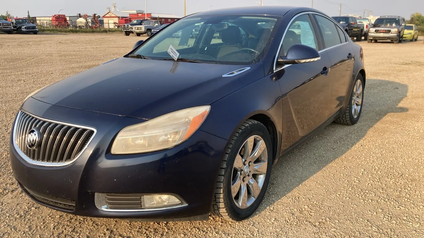 2012 Buick Regal Blue Car VIN: 2G4GR5EK4C9165518