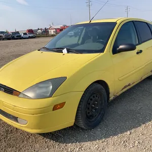 2004 Ford Focus ZX5 Yellow Car, VIN:3FAFP373X4R107723