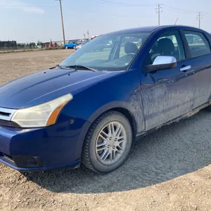 2009 Ford Focus Blue Car VIN: 1FAHP35N19W115419