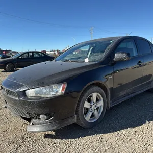 2009 Mitsubishi Lancer Black Car VIN: JA3AU26UX9U609163