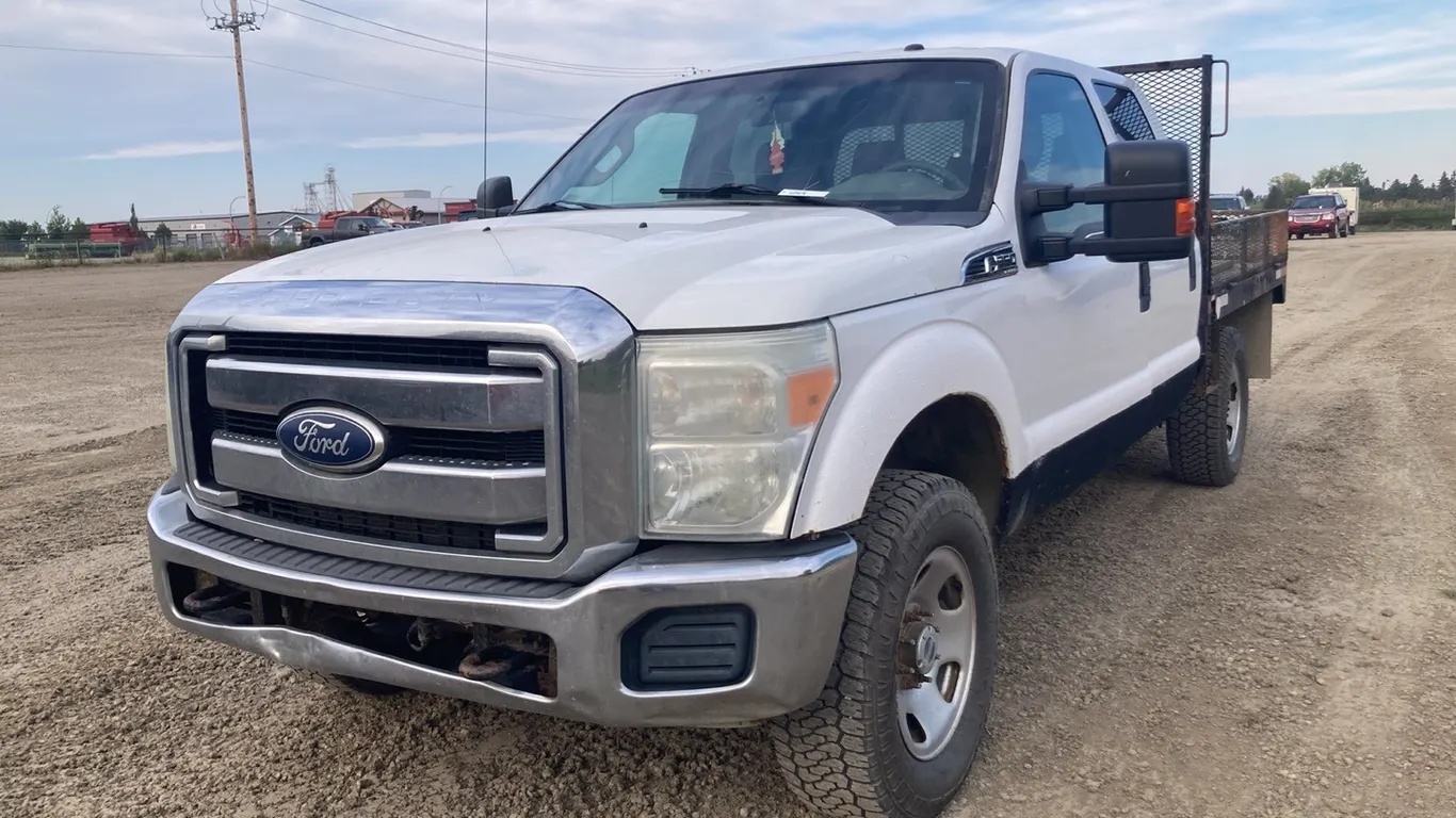 2012 Ford F350 White Truck VIN: 1FT8W3B67CEA51667