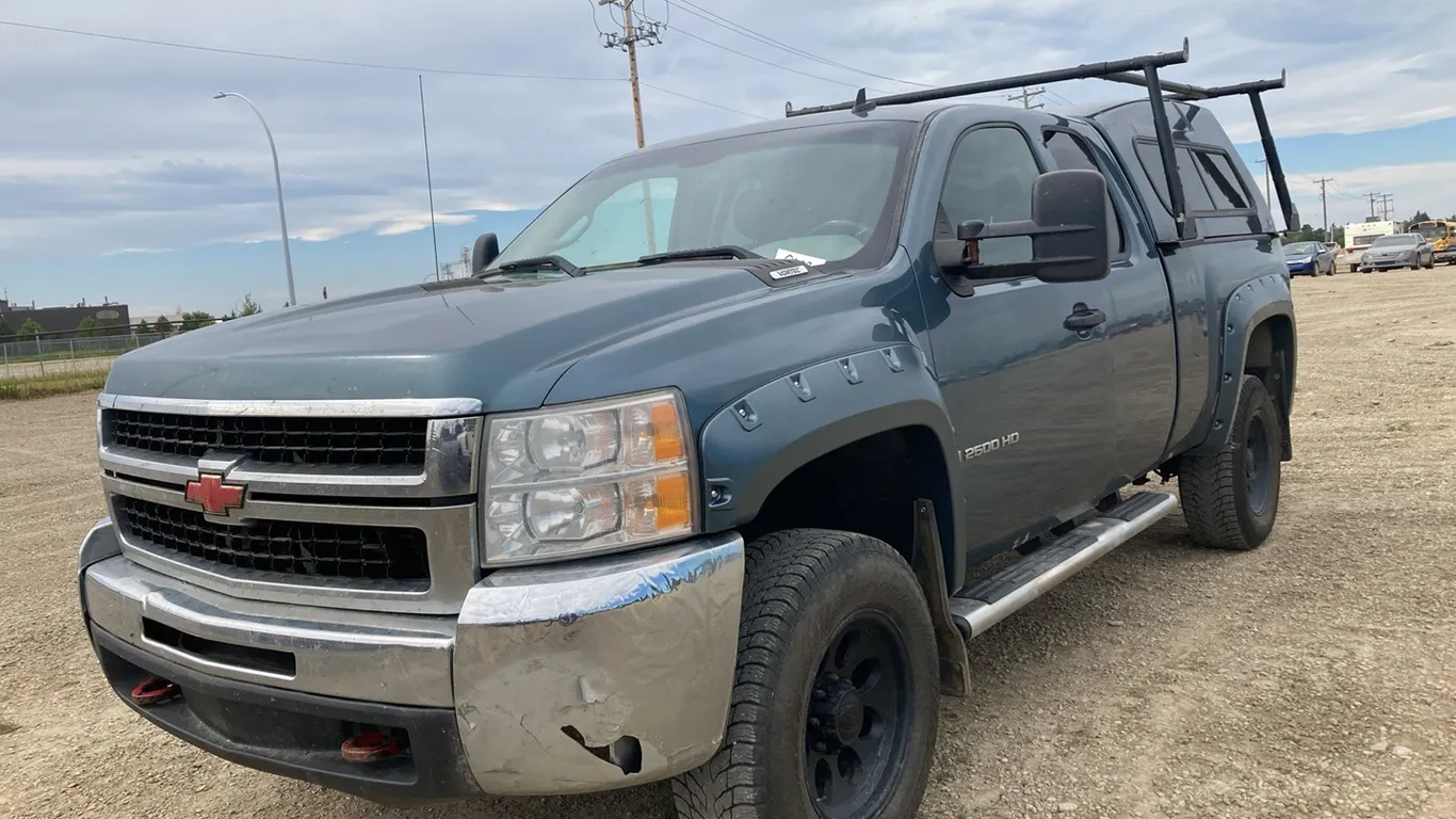 2008 Chevrolet Silverado 2500 HD Extended Cab Truck, VIN: 1GCHK29K58E170897