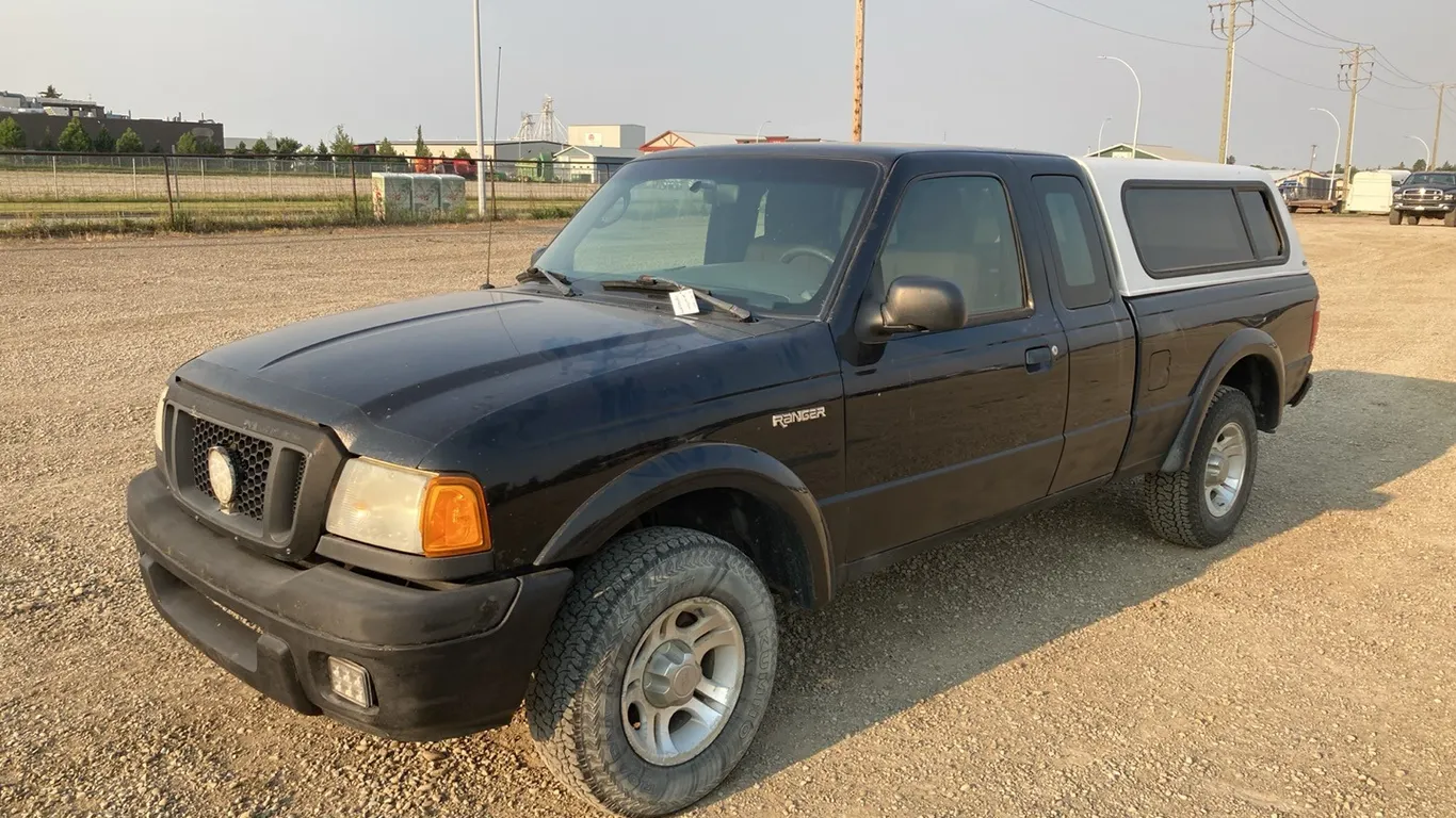 2005 Ford Ranger Black Truck VIN: 1FTYR44U85PA93345