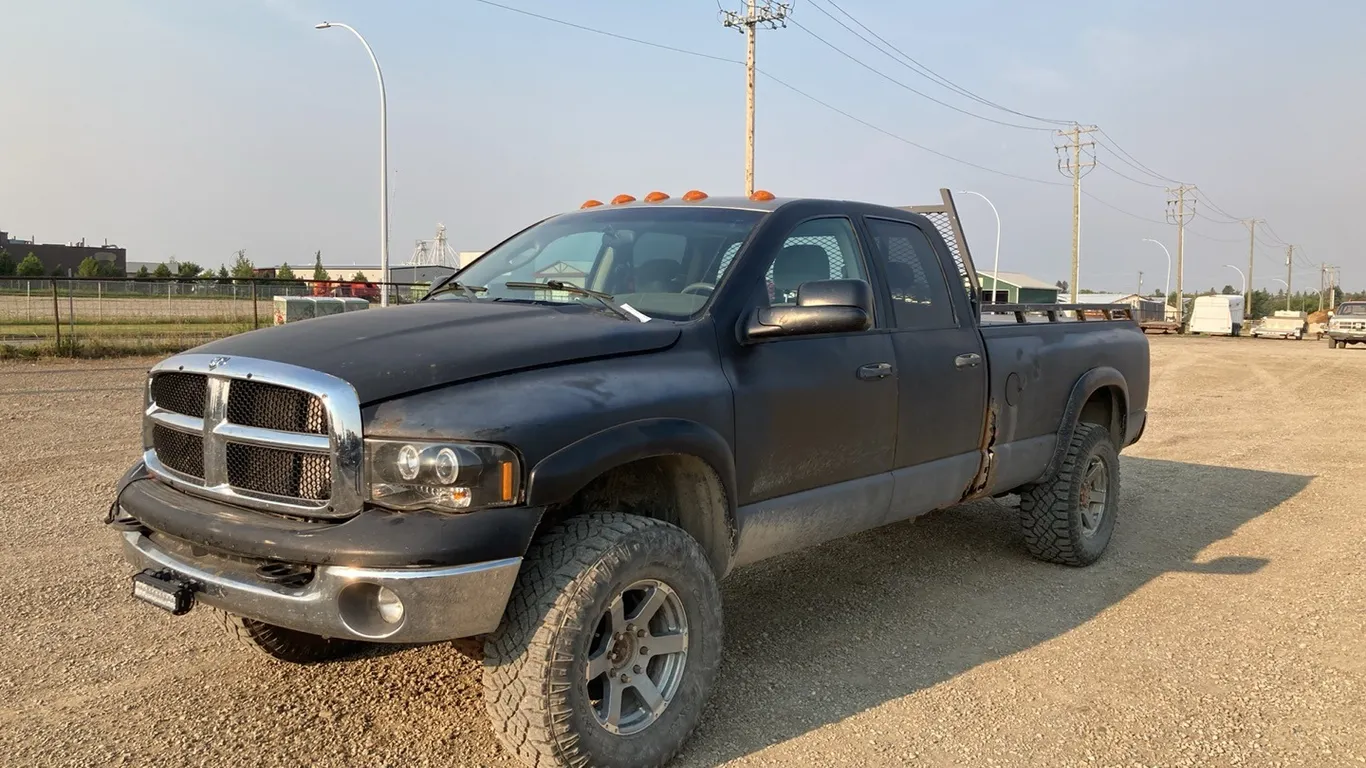 2005 Dodge Ram 3500 SLT Black Truck VIN: 3D7LS38C65G826836