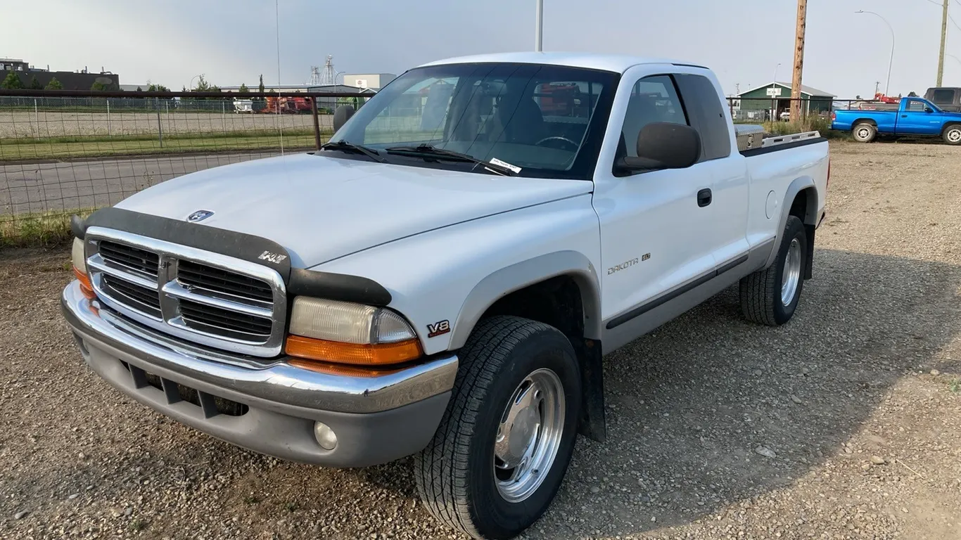 1997 Dodge Dakota SLT White Truck VIN: 1B7GG23Y6VS313895