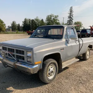 1984 GMC K2500 Grey Truck VIN: 2GTEK24M8E1545240