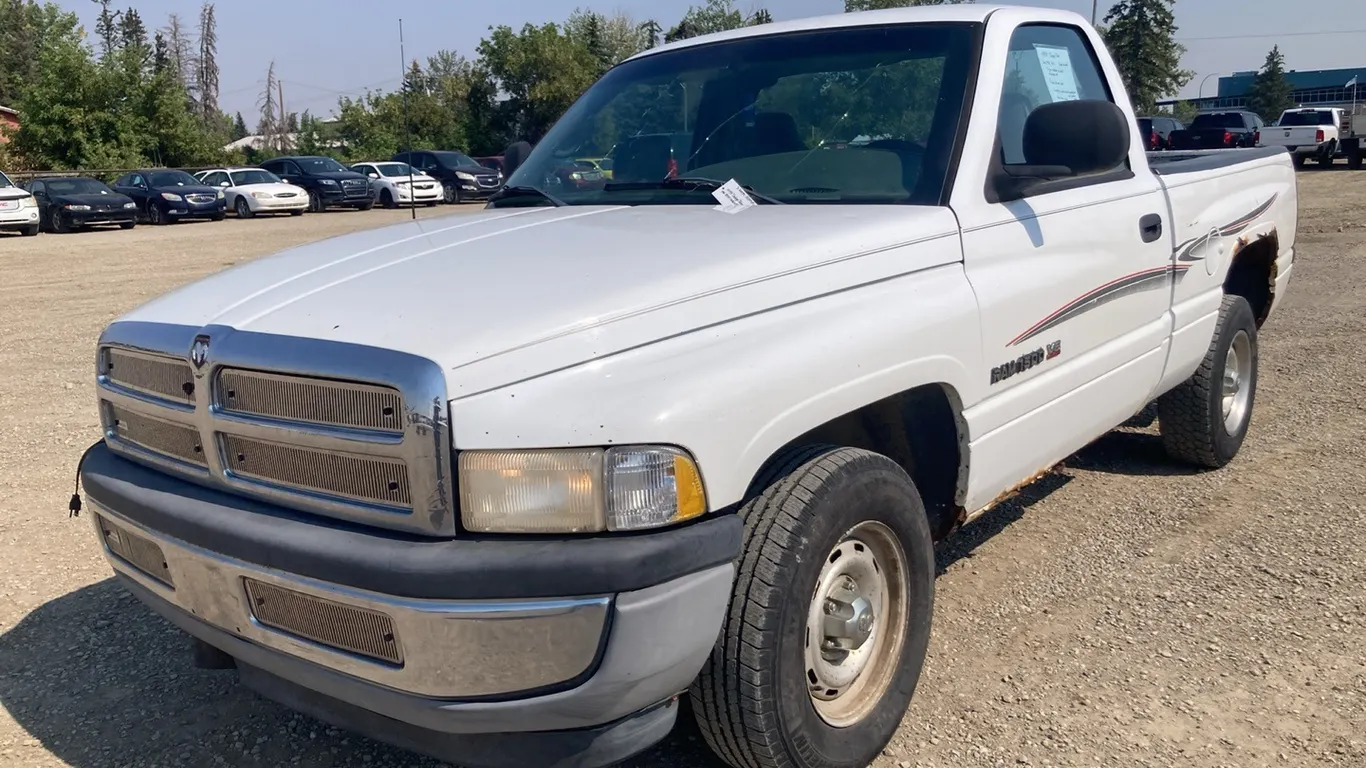 1998 Dodge Ram 1500 White Truck, VIN:1B7HC16X6WS552040