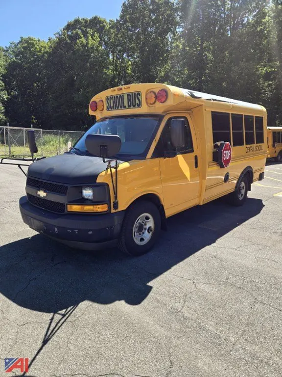 2017 Chevy Express G3500 Mini School Bus