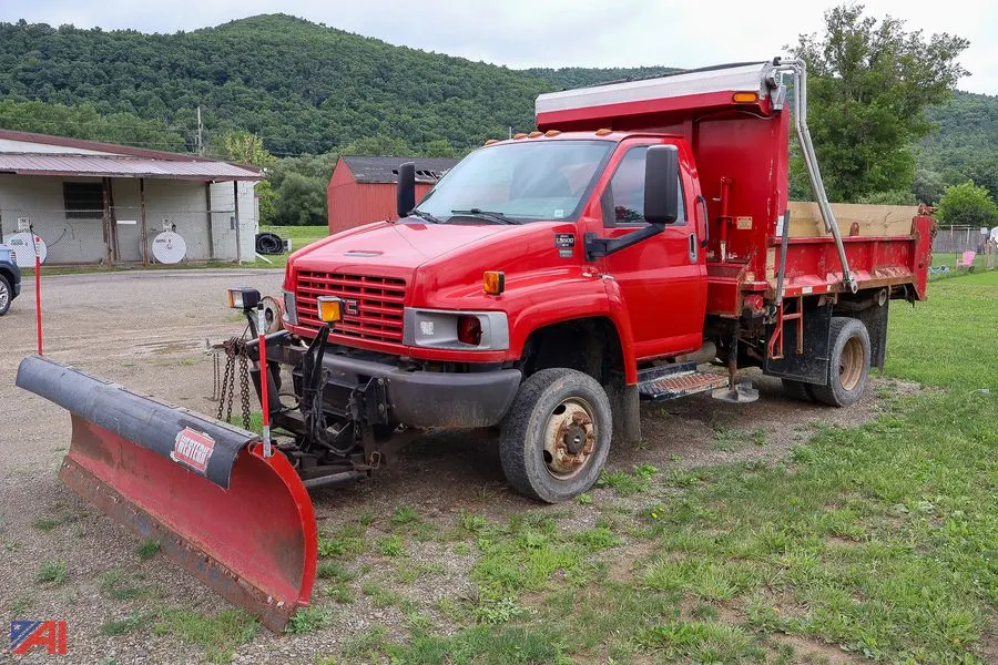 2007 GMC TopKick C5500 All Season Dump 7 Plow Truck