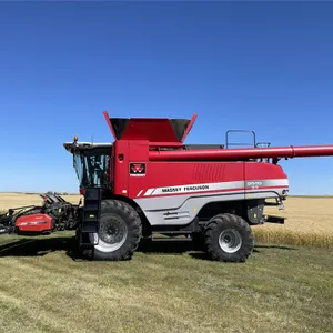 2014 MASSEY FERGUSON 9540 Combine w/ Pickup Header, Shedded