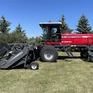 2011 MASSEY FERGUSON 9435 Swather, ONLY 681 Hours, Shedded