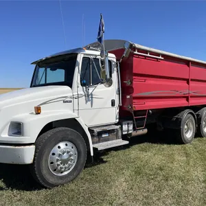 1999 FREIGHTLINER FL80 t/a Grain Truck w/ 19 Ft. Steel Box, ONLY 240,000 KM.
