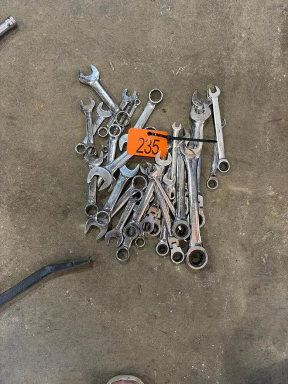 Assortment of wrenches