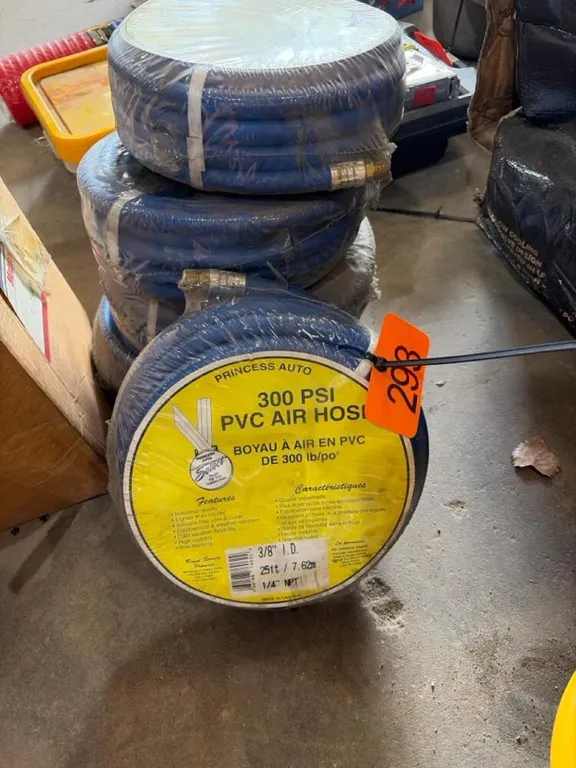 5- 300 PSI PVC Air Hose (new)