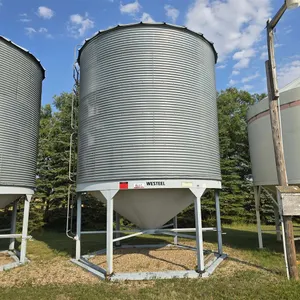 Weststeel Hopper Bottom Grain Bin
 UNRESERVED