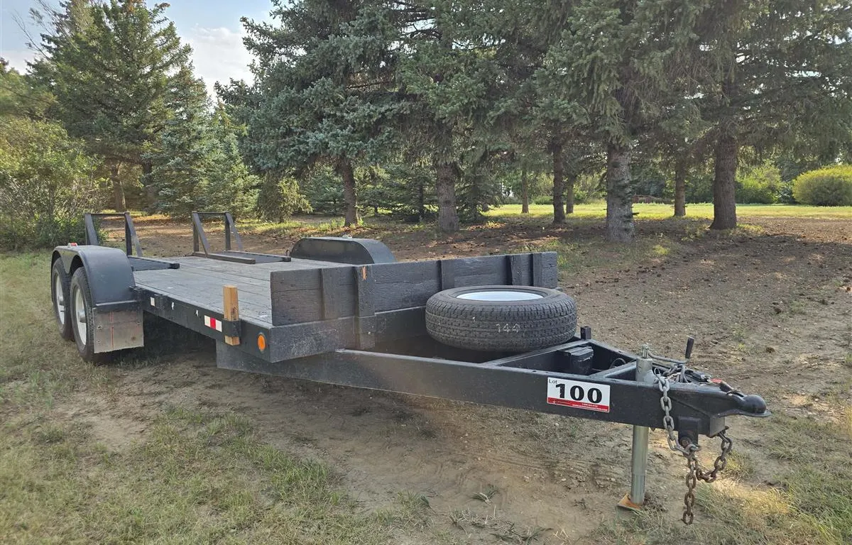 Trailtech 21' T/A Equipment Trailer
UNRESERVED