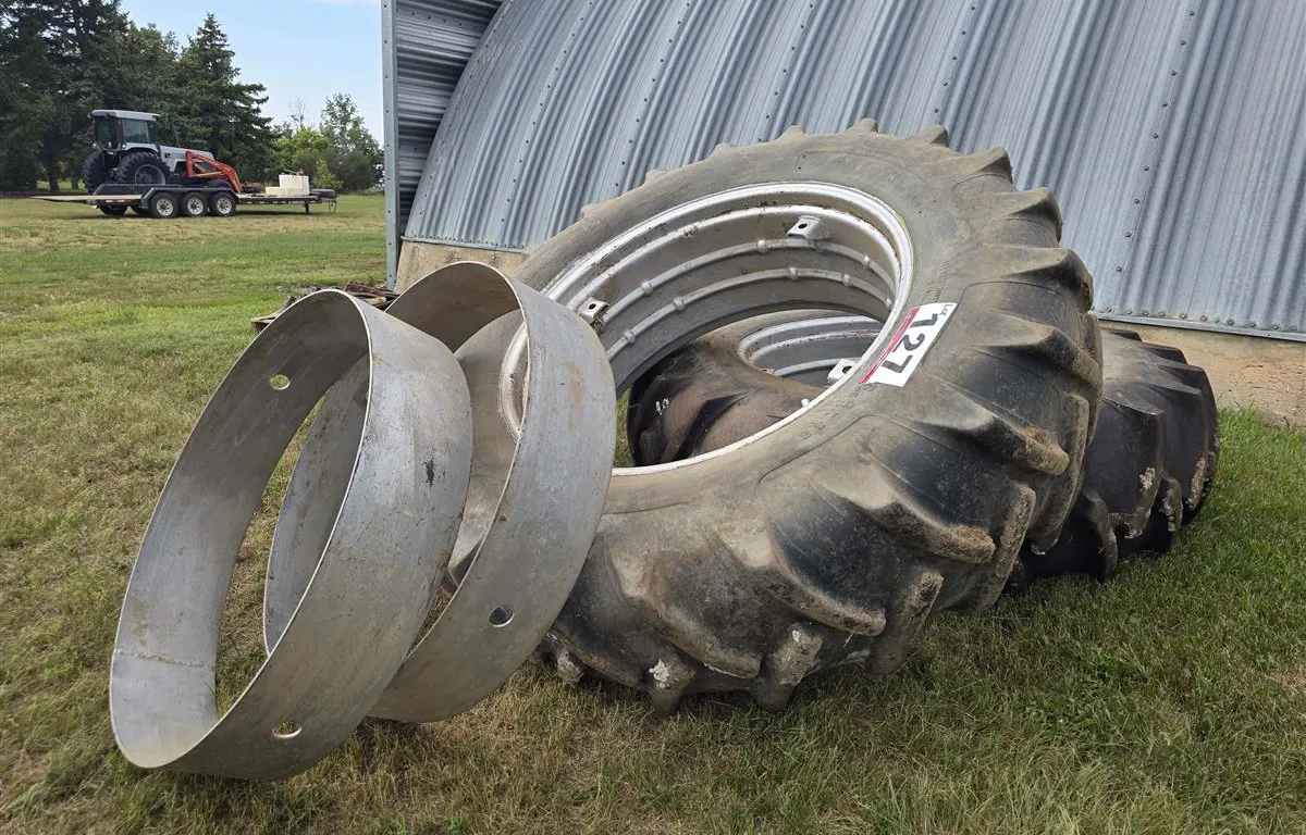 (2) Maxi-Trac 18.4-38 Dual Tires w/ Rims
UNRESERVED