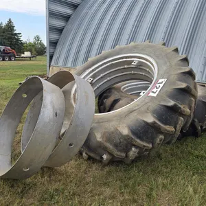 (2) Maxi-Trac 18.4-38 Dual Tires w/ Rims
 UNRESERVED