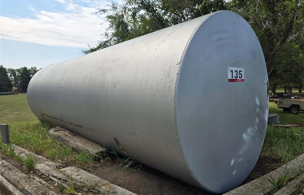 Horizontal Diesel Fuel Tank
UNRESERVED