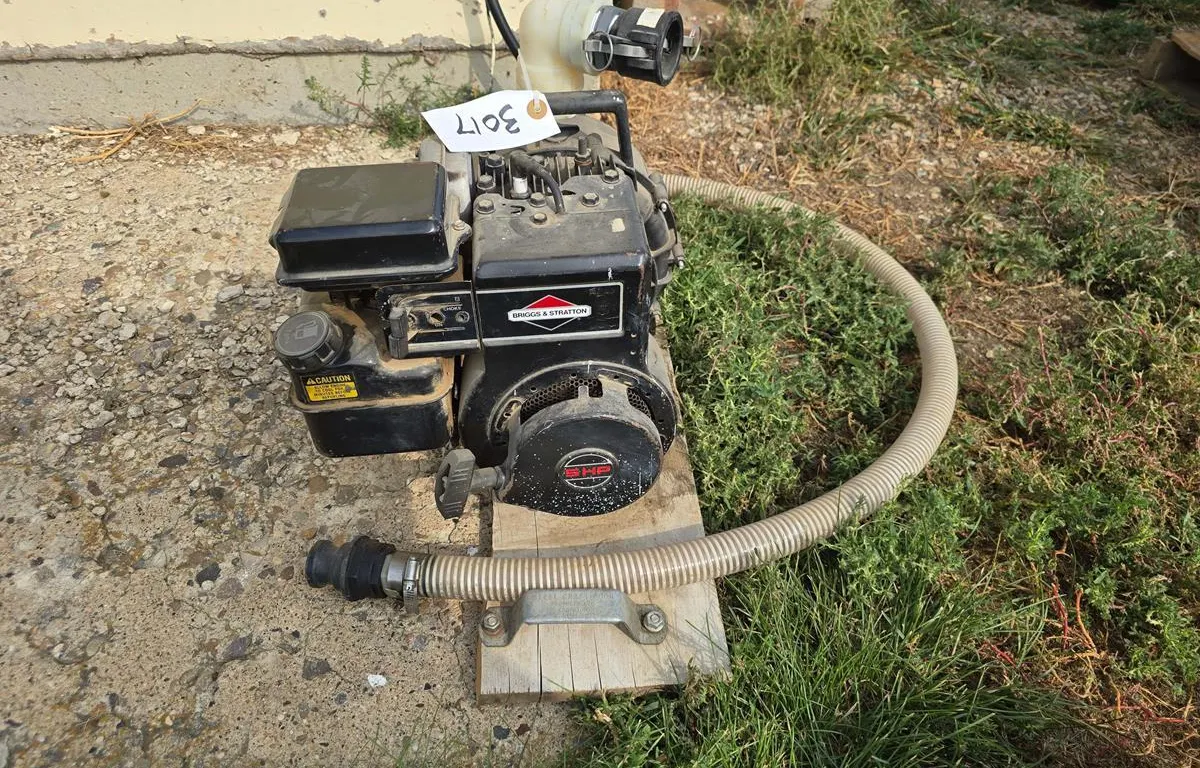 Briggs and Stratton 5 HP Water Pump
UNRESERVED