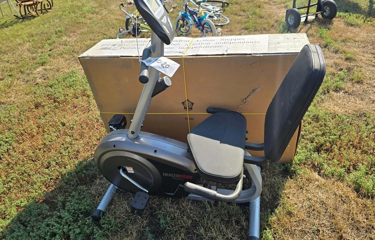 HealthRider H20x Exercise Bike and Vitamaster Stepper
UNRESERVED