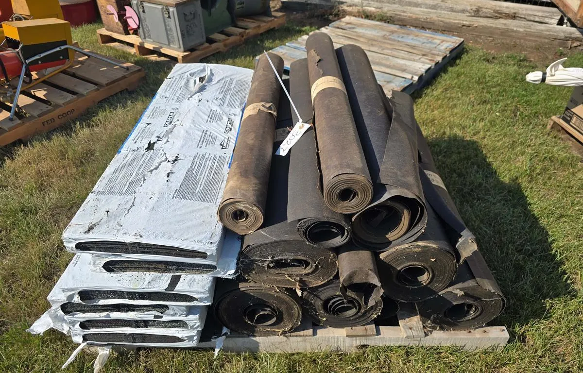 IKO Marathon 25 Shingles and Building Paper
UNRESERVED