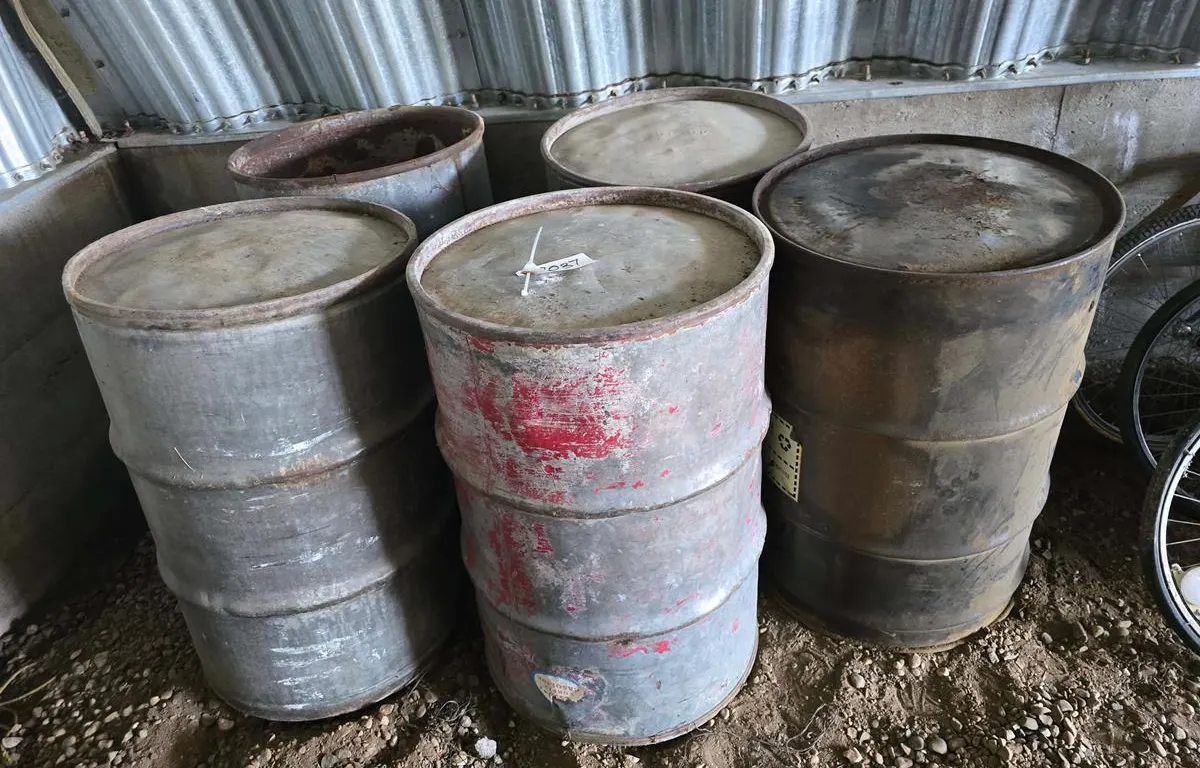 (5) Steel Barrels
UNRESERVED