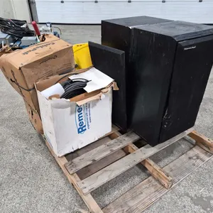 Cerwin-Vega Speakers, Boxes of Ethernet Cable & Mop Bucket
 UNRESERVED