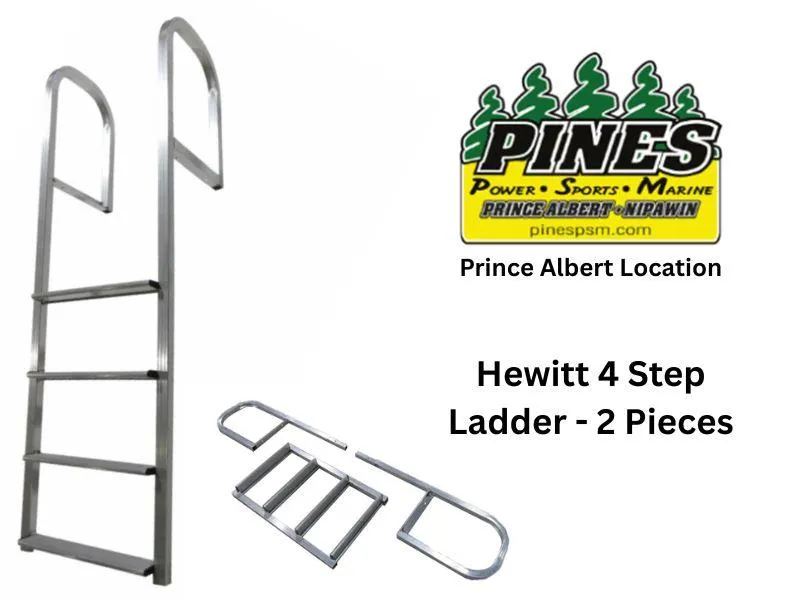 Hewitt 4 Step Ladder - Boxed - 2 Pcs from Pines Power Sports Marine, Prince Albert (Retail Value $499)