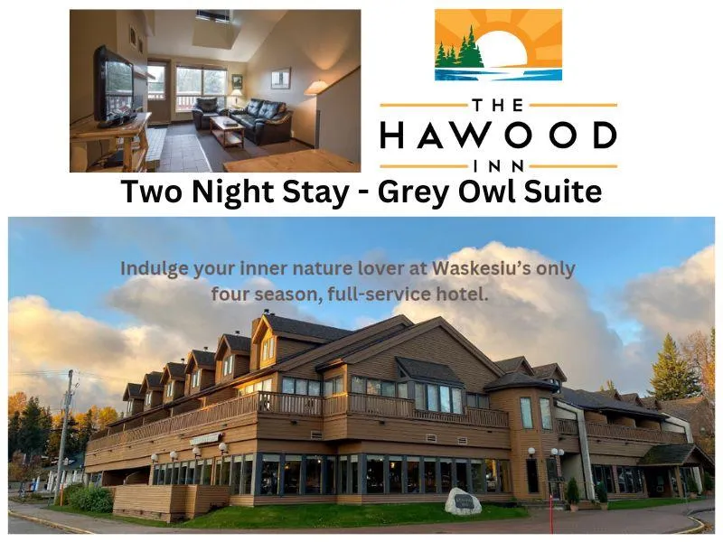 Two-Night Stay in the Grey Owl Suite from The Hawood Inn, Waskesiu (Retail Value $438)