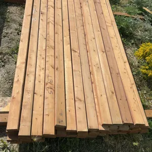55 Brown Pressure Treated Lumber 2 × 4 × 8ft