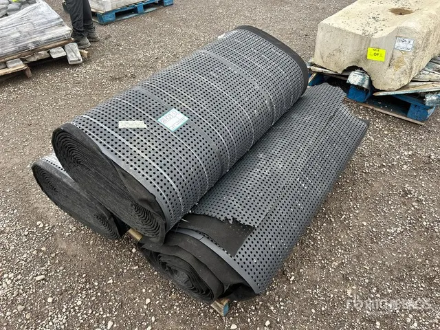 Quantity of (3) Black Waterproofing Foundation Tarp