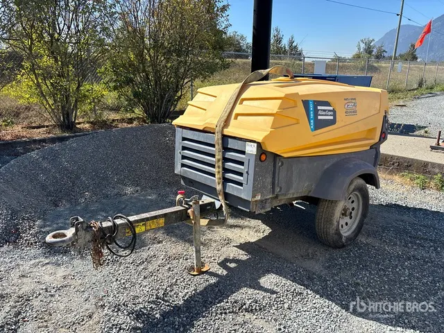 2017 Atlas Copco XAS 185 KD7 PE T4F Mobile Air Compressor