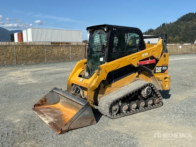 2015 Cat 257D Two-Speed Compact Track Loader