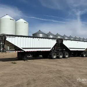 2014 Doepker 28 ft Tri/A Super B-Train Lead Grain Trailer