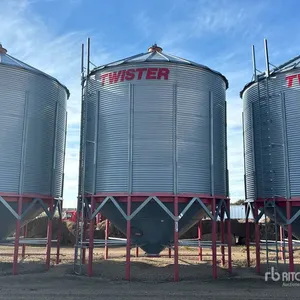 Twister +/- 4650 bu 5 Ring Hopper Grain Bin