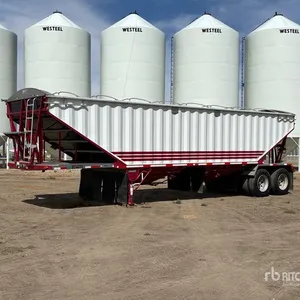 2012 Lode King 35 ft T/A Grain Trailer