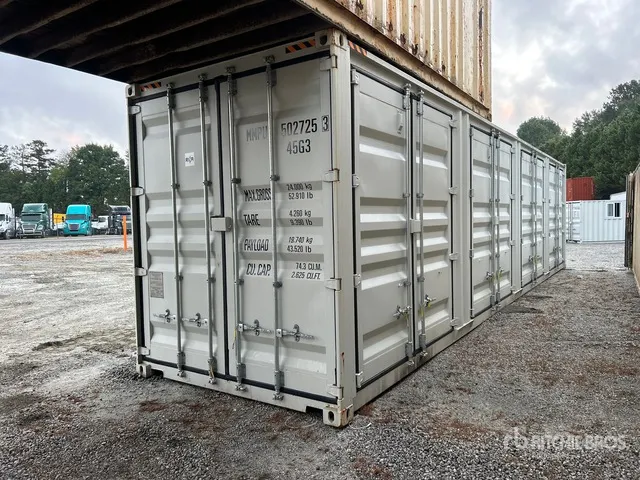 2026 40 ft High Cube Multi-Door Storage Container