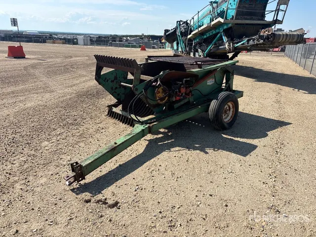 Crown Manufacturers 54 in Rotary Rock Picker
