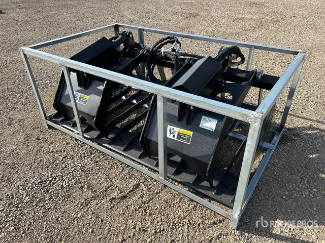 2026 Suihe SSRGB-72 72 in Skeleton Skid Steer Grapple Bucket (Unused)