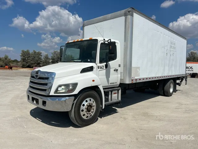 2018 Hino 268 4x2 Van Truck (Inoperable)