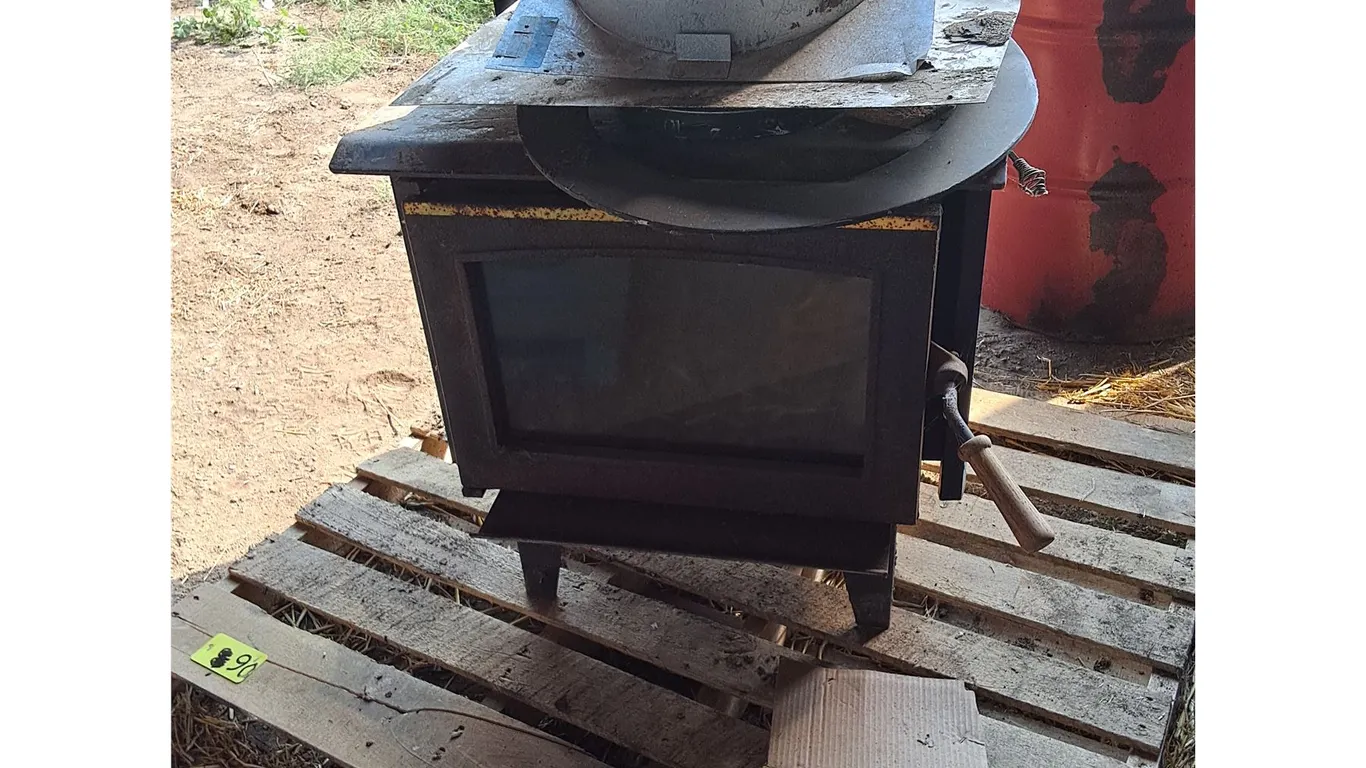 Wood Stove with Built In Fan