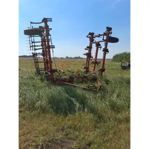 24ft Case Deep Till with 6 Mounted Harrows