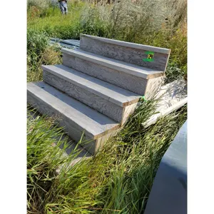 (2) 4 Rise Wooden Steps, 4 ft Wide
