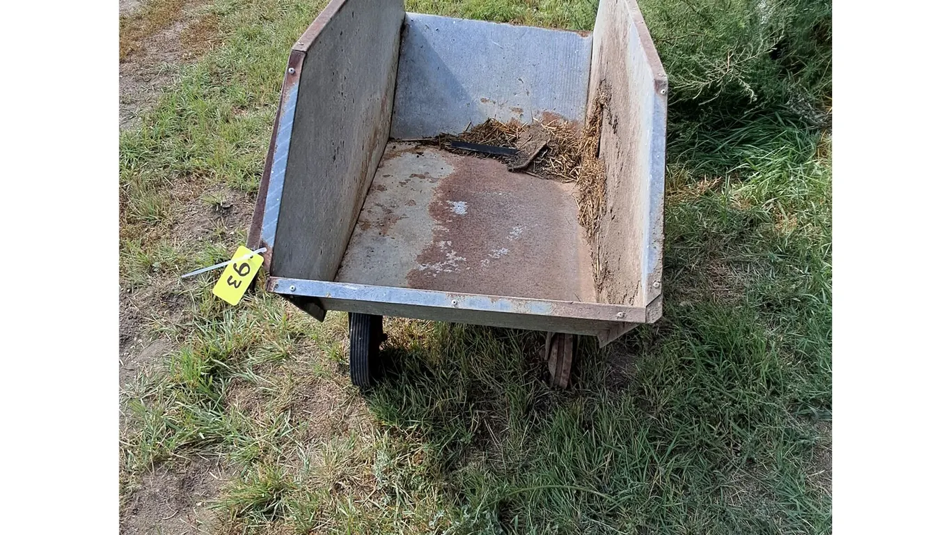 Galvanized Cart