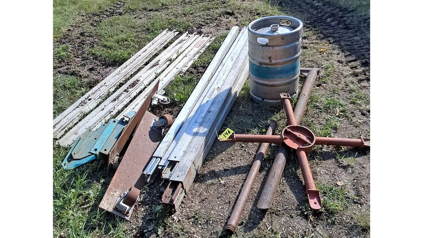 Aluminum Pallet Rack Supports, Beer Keg, Aluminum Trench Supports, Misc.