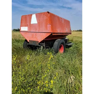 751 Combine Hopper,On Trailer 14ft. Long, 20" Wheels
