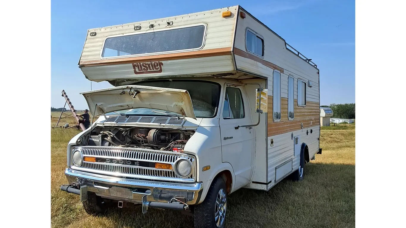 1973 16 Ft. Dodge Camper Van- As Is