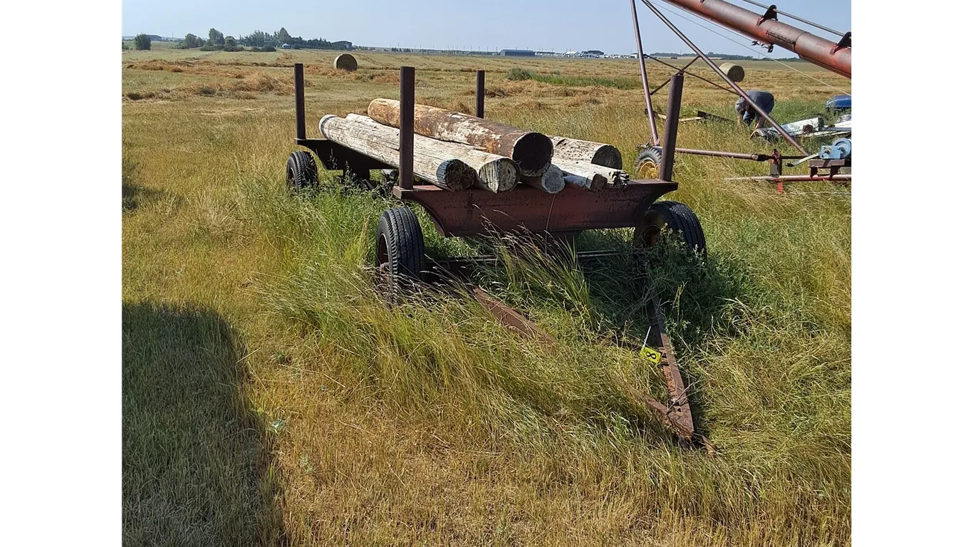 Rubber Tire Wagon Log Hauler