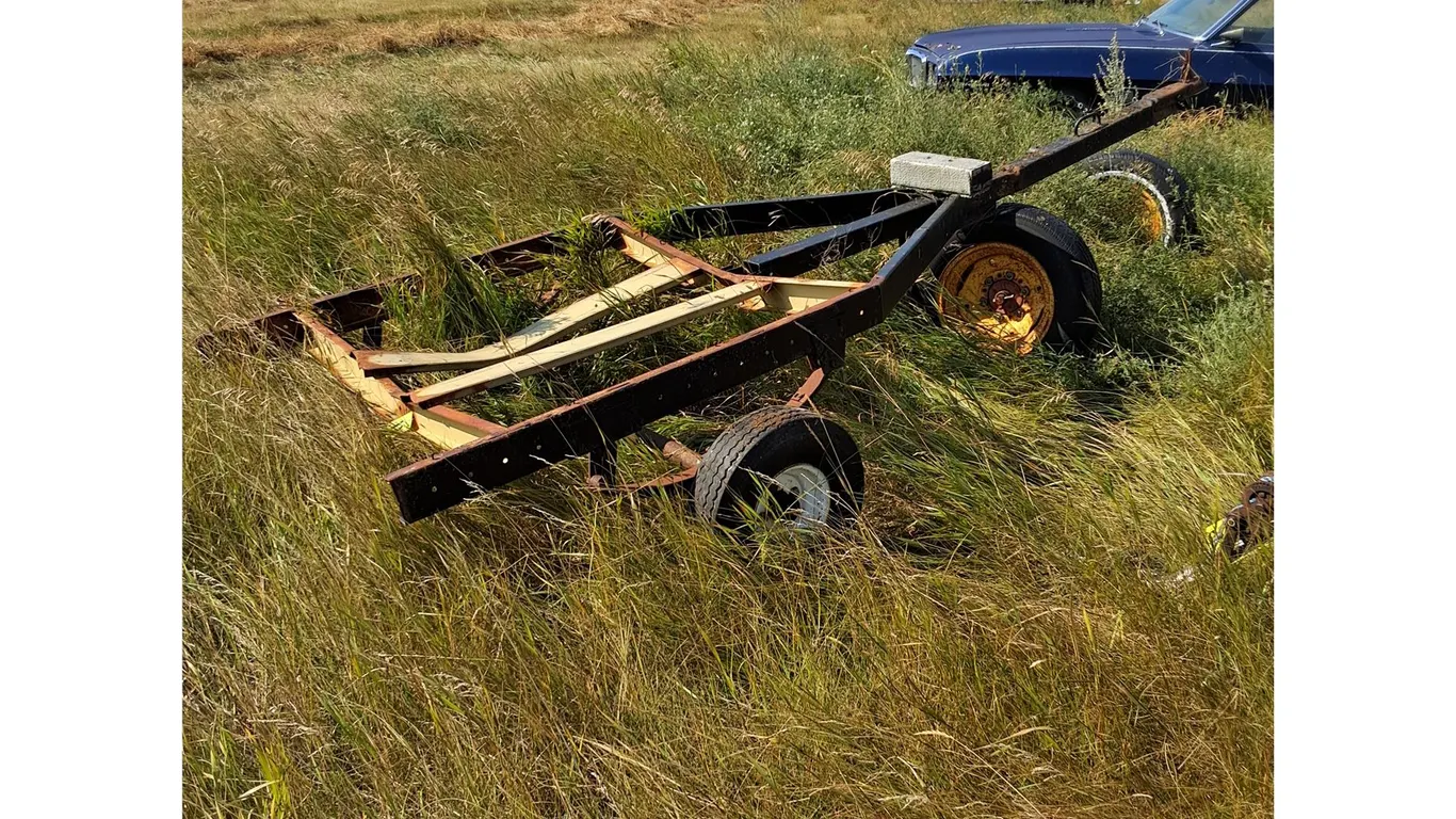 Trailer 7ft x 4ft, 12 Wheels, Springs,Extra Axle with Wheels